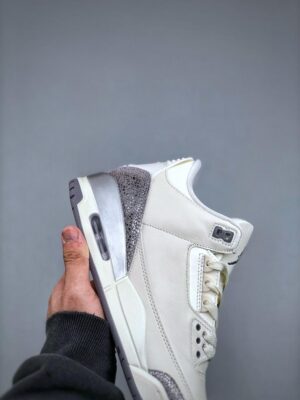  JORDAN 3 RETRO SAIL 'CEMENT GREY' - Imagen 5