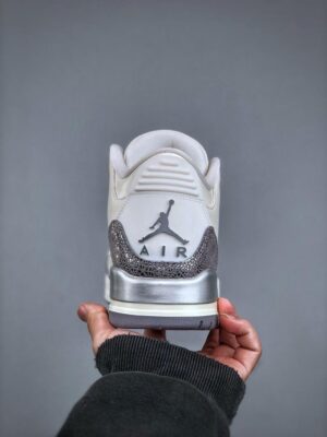  JORDAN 3 RETRO SAIL 'CEMENT GREY' - Imagen 4