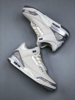  JORDAN 3 RETRO SAIL 'CEMENT GREY' - Imagen 2