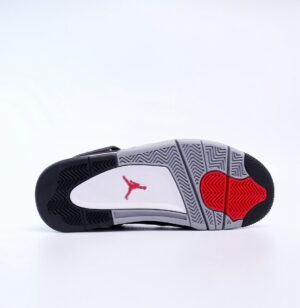  JORDAN 4 BLACK CANVAS - Imagen 3