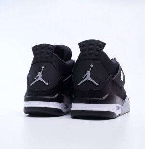  JORDAN 4 BLACK CANVAS - Imagen 2