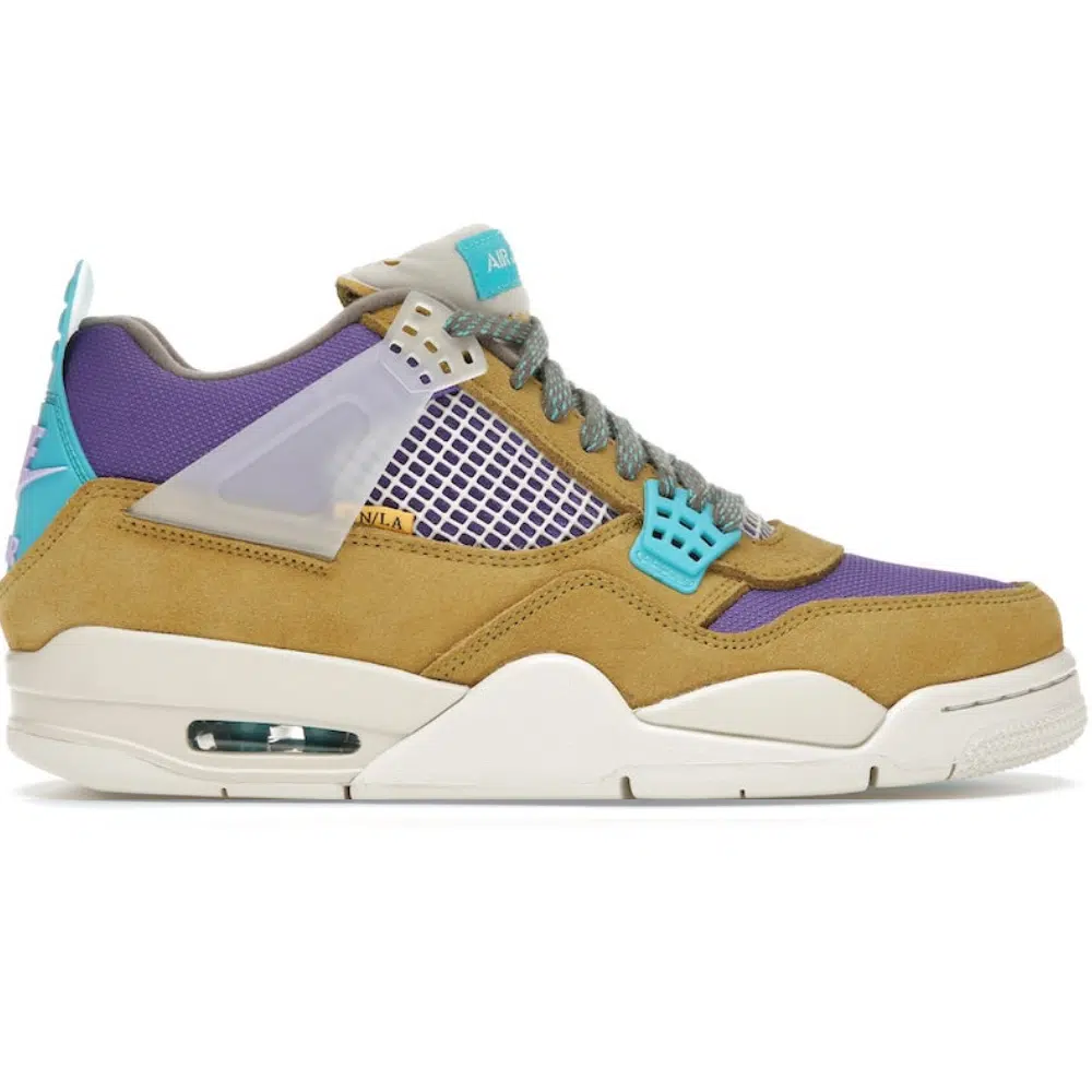 JORDAN 4 RETRO 3 UNION 'DESERT MOSS' RÉPLICA JORDAN 4 RETRO UNION 'DESERT MOSS' - Imagen 1