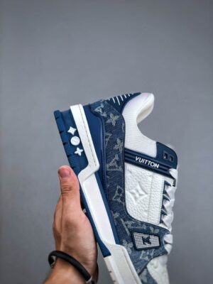  LOUIS VUITTON LV TRAINER 'AZUL' - Imagen 5