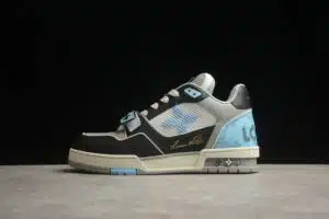 LOUIS VUITTON LV TRAINER 'AZULES, GRISES Y NEGRAS' - Imagen 7