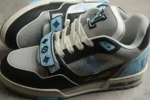  LOUIS VUITTON LV TRAINER 'AZULES, GRISES Y NEGRAS' - Imagen 2