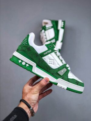  LOUIS VUITTON LV TRAINER 'VERDES' - Imagen 6