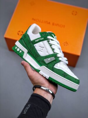  LOUIS VUITTON LV TRAINER 'VERDES' - Imagen 8