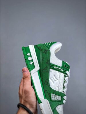  LOUIS VUITTON LV TRAINER 'VERDES' - Imagen 4