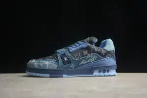  LOUIS VUITTON LV TRAINER X NIGO 'AZULES' DENIM - Imagen 8