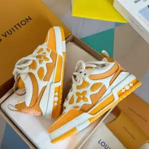  LOUIS VUITTON SNEAK 'ORANGE' - Imagen 6