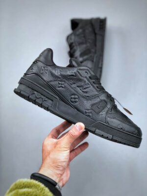  LOUIS VUITTON TRAINER 'NEGRAS' - Imagen 6