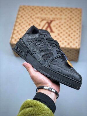  LOUIS VUITTON TRAINER 'NEGRAS' - Imagen 8