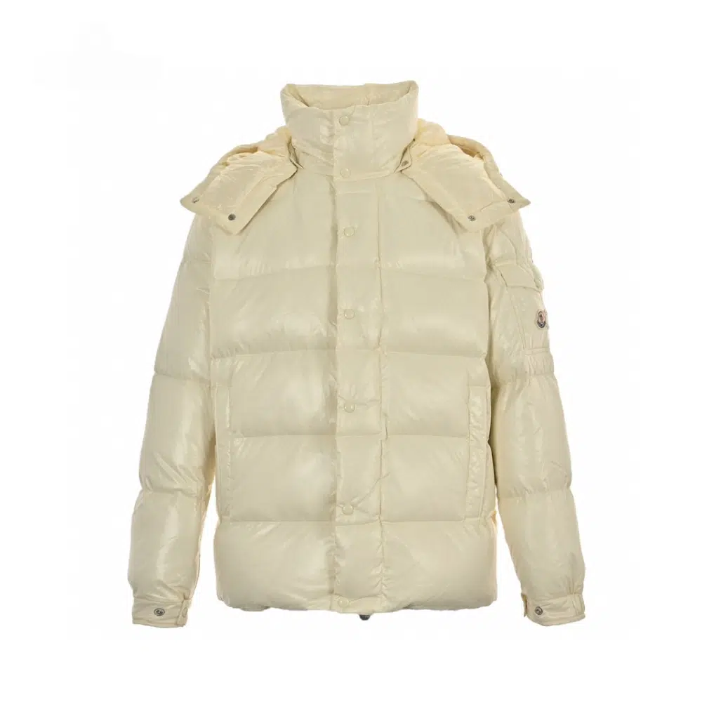 MONCLER MAYA 70 JACKET 'WHITE' (1) RÉPLICA CHAQUETA MONCLER MAYA 70 ‘BLANCA’ - Imagen 1