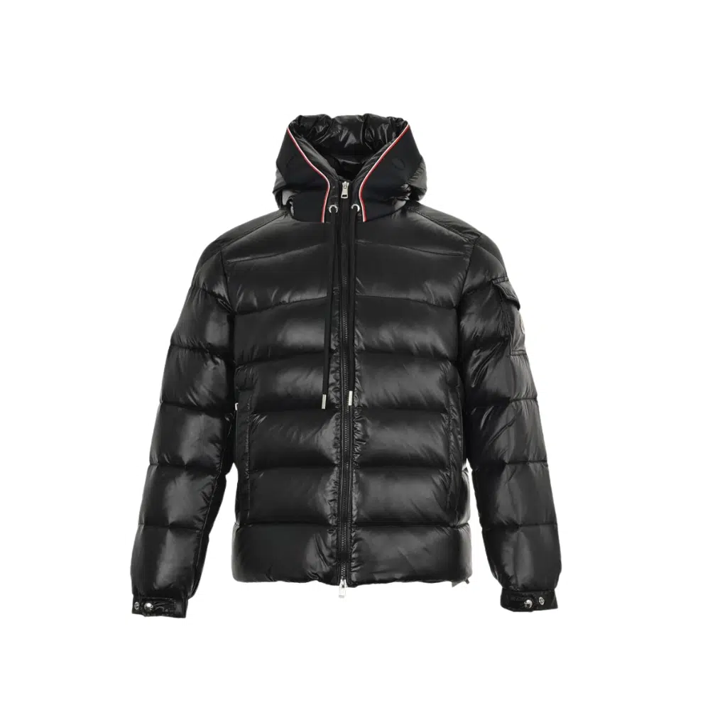 MONCLER PAVIN SHORT DOWN JACKET 'BLACK' RÉPLICA CHAQUETA CORTA MONCLER PAVIN ‘NEGRA’ - Imagen 1