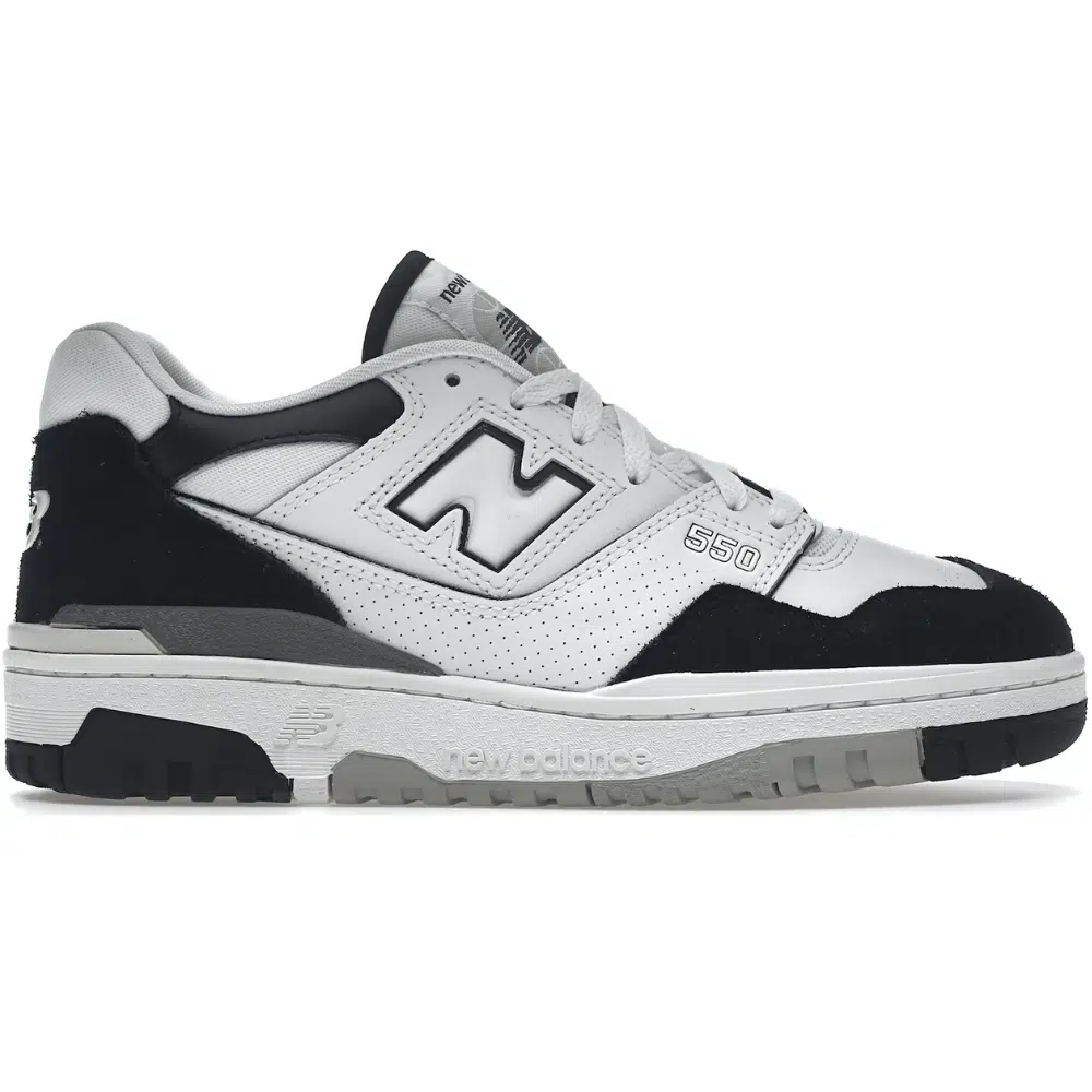 NEW BALANCE 55O WHITE BLACK 'RAIN' RÉPLICA NEW BALANCE 55O WHITE BLACK 'RAIN' - Imagen 1