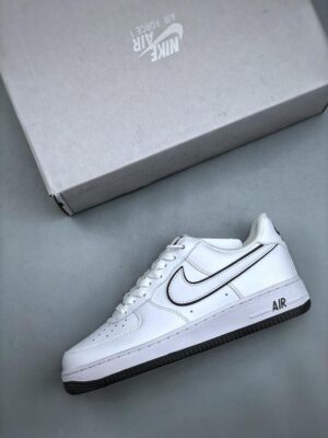  NIKE AIR FORCE 1 07' 'WHITE BLACK' - Imagen 6