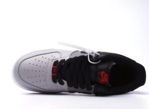  NIKE AIR FORCE 1 LOW '07 BLACK SMOKE GREY - Imagen 5