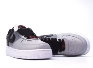 RÉPLICA NIKE AIR FORCE 1 LOW '07 BLACK SMOKE GREY - Imagen 3