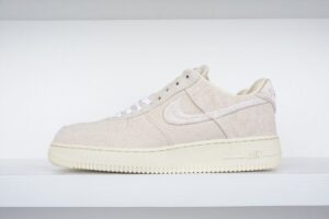 RÉPLICA NIKE AIR FORCE 1 LOW STUSSY  FOSSIL - Imagen 7