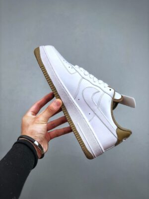 NIKE AIR FORCE 1 'WHITE KHAKI' - Imagen 8