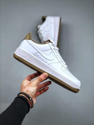  NIKE AIR FORCE 1 'WHITE KHAKI' - Imagen 7