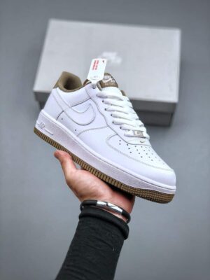  NIKE AIR FORCE 1 'WHITE KHAKI' - Imagen 9