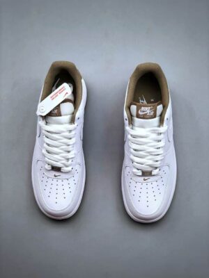 NIKE AIR FORCE 1 'WHITE KHAKI' - Imagen 6