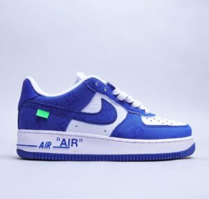  NIKE AIR FORCE LOW X LOUIS VUITTON 'WHITE ROYAL' - Imagen 6
