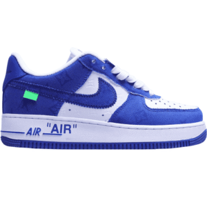  NIKE AIR FORCE LOW X LOUIS VUITTON 'WHITE ROYAL'