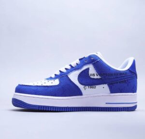  NIKE AIR FORCE LOW X LOUIS VUITTON 'WHITE ROYAL' - Imagen 5