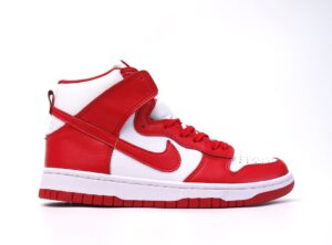 RÉPLICA NIKE DUNK HIGH WHITE RED - Imagen 7
