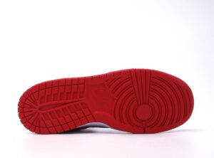 RÉPLICA NIKE DUNK HIGH WHITE RED - Imagen 4