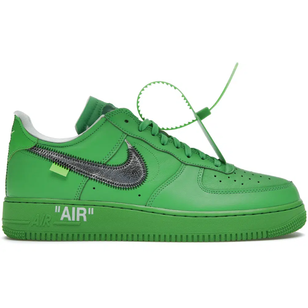 OFF-WHITE X AIR FORCE 1 LOW ‘LIGHT GREEN SPARK’ RÉPLICA OFF-WHITE X AIR FORCE 1 LOW ‘LIGHT GREEN SPARK’ - Imagen 1
