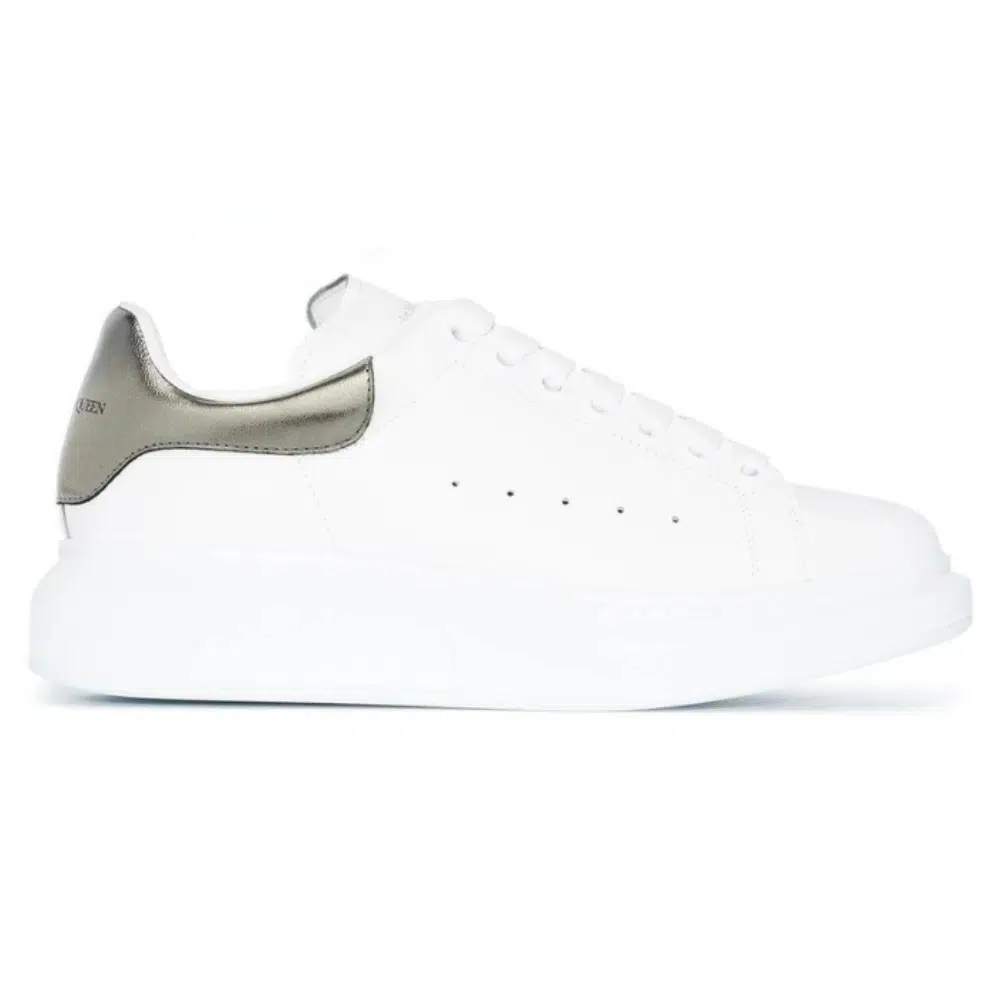 OVERSIZED ALEXANDER MCQUEEN GRIS PLATEADO RÉPLICA ALEXANDER MCQUEEN GRIS PLATEADO - Imagen 1