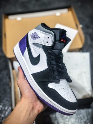  JORDAN 1 MID SE 'PURPLE' - Imagen 8