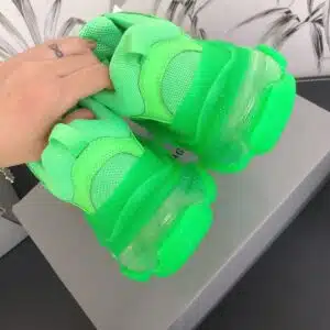  BALENCIAGA TRIPLE S CLEAR VERDES - Imagen 3